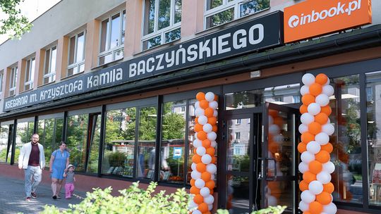 Wracamy po remoncie. „Księgarnia Inbook.pl im. Krzysztofa Kamila Baczyńskiego” znów zaprasza czytelników.
