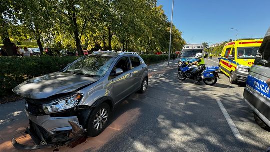 Wypadek na ul. Woronicza