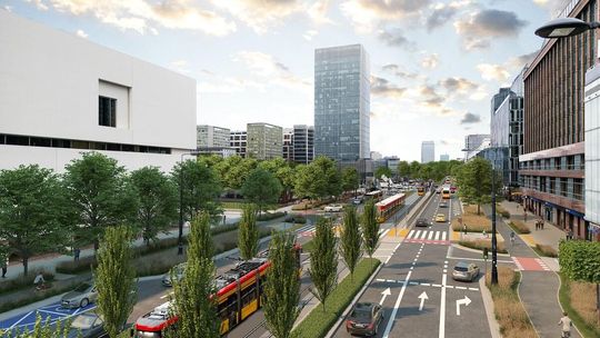Tak będzie wyglądać Zielona Marszałkowska. Rusza wielki remont w Centrum