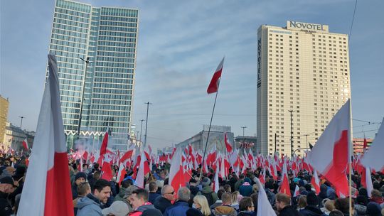 Marsz Niepodległości, Warszawa, 11 listopada 2021 r.