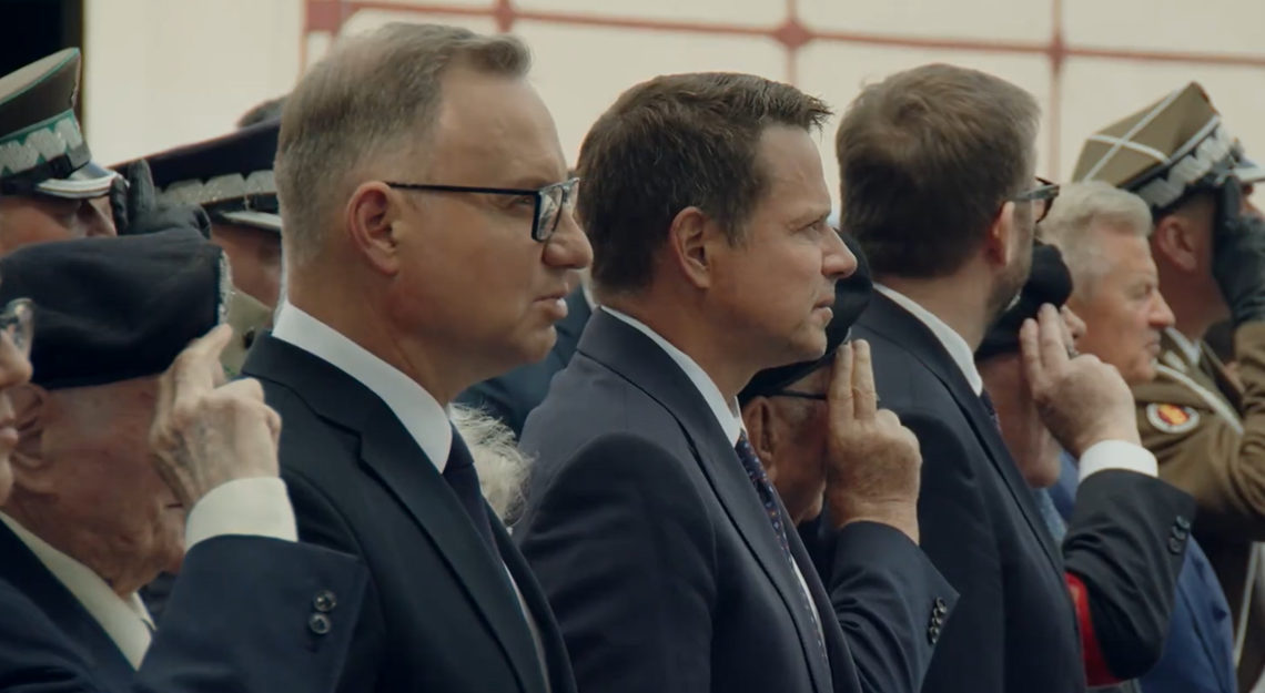Prezydent Duda i Trzaskowski uczcili Powstanie Warszawskie. Odznaczono kombatantów
