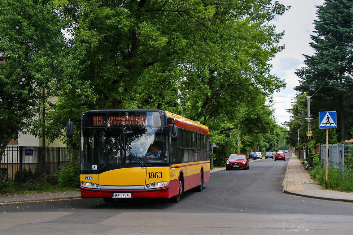 Asfaltowanie alei Sztandarów. Autobus linii 115 pojedzie objazdem. Asfaltowanie alei Sztandarów. Autobus linii 115 pojedzie objazdem.