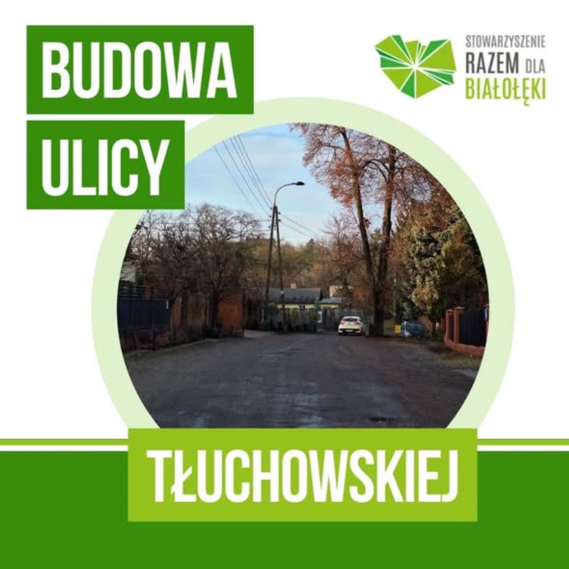 Białołęka przygotowuje budowę ul. Tłuchowskiej. Ruszył przetarg na dokumentację. Białołęka przygotowuje budowę ul. Tłuchowskiej. Ruszył przetarg na dokumentację.