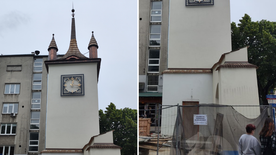 Remont Gołębnika na Mokotowie