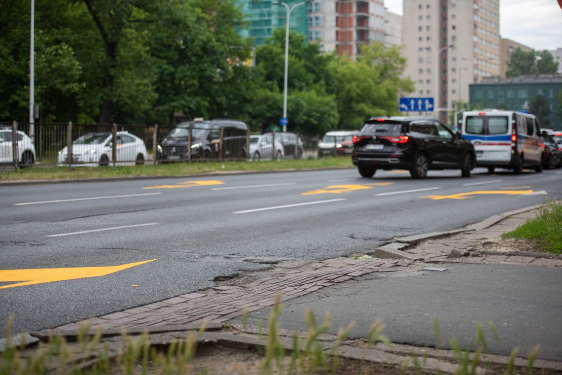 Drogowcy zaczynają wielki remont Wisłostrady. Pierwszy odcinek już odnowiony