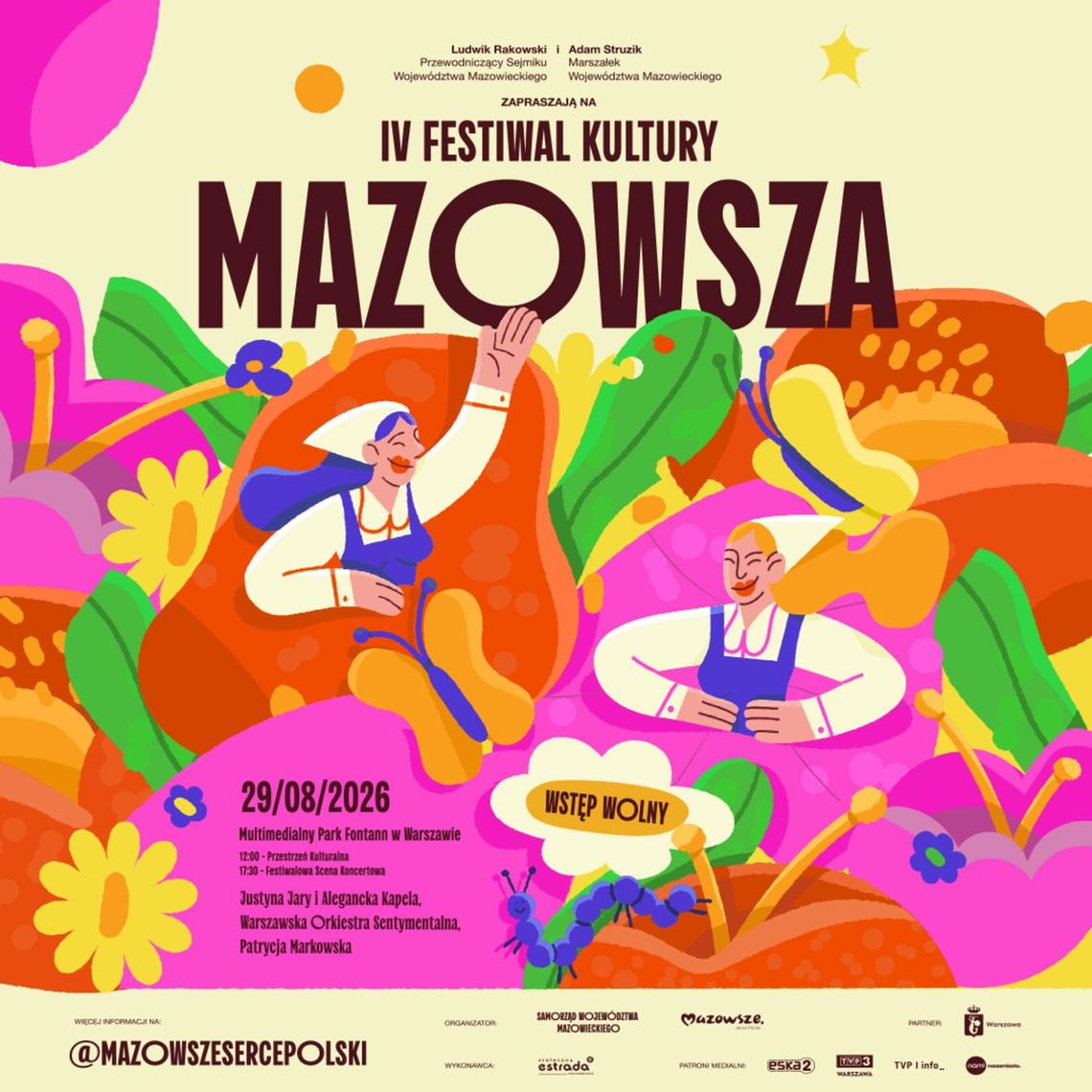 Festiwal Kultury Mazowsza na Podzamczu.
