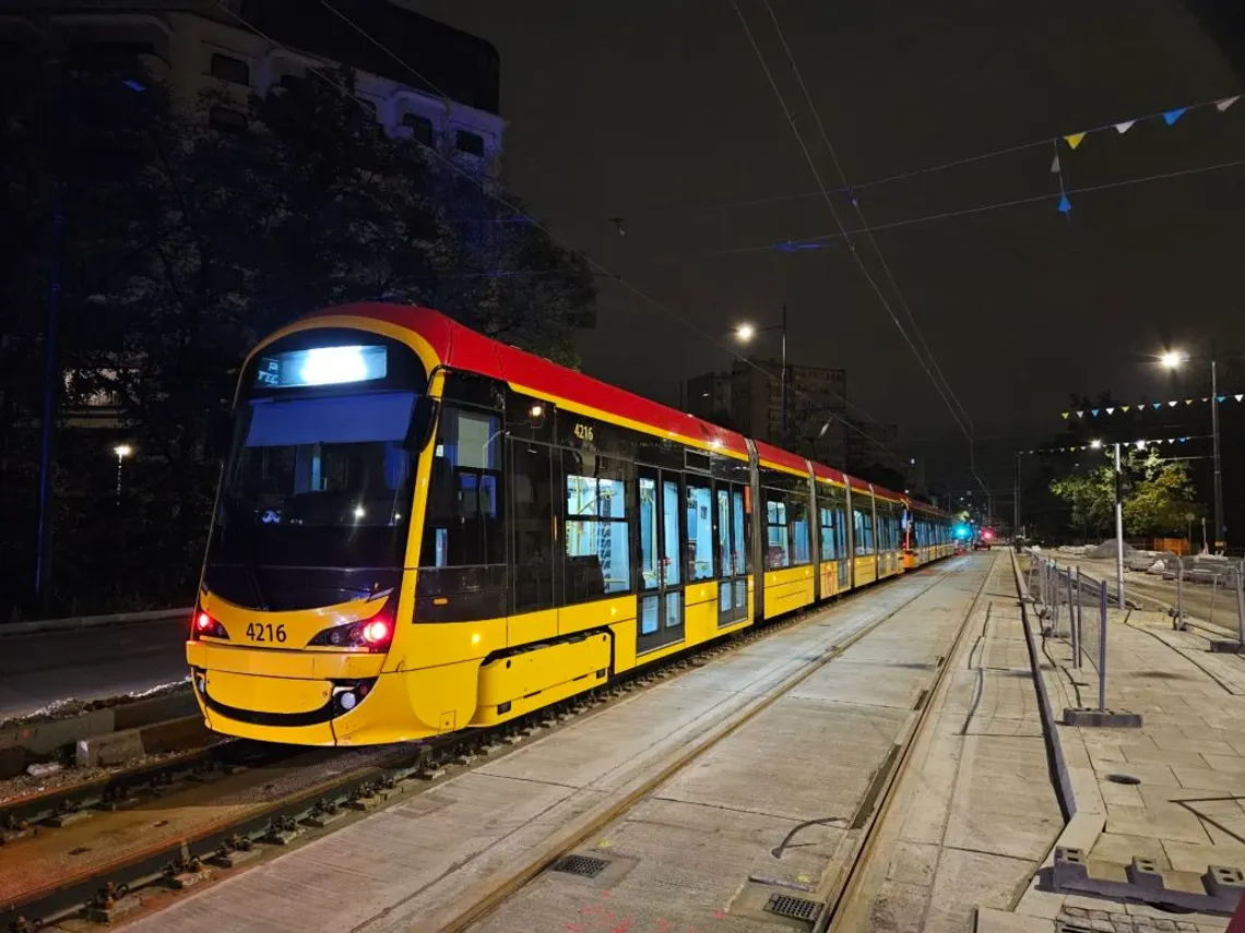 W Wilanowie pojawił się pierwszy Hyundai. Tramwaje Warszawskie testują przejazdy