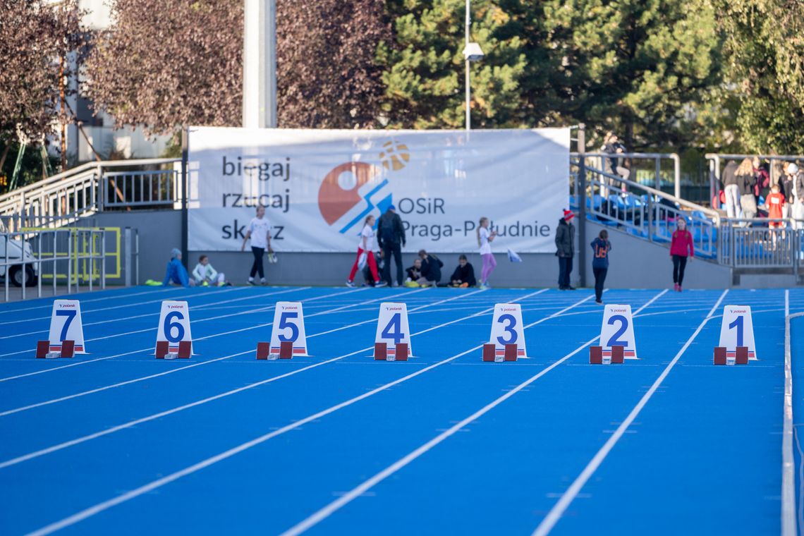 Otwarcie nowego stadionu lekkoatletycznego na Pradze-Południe.