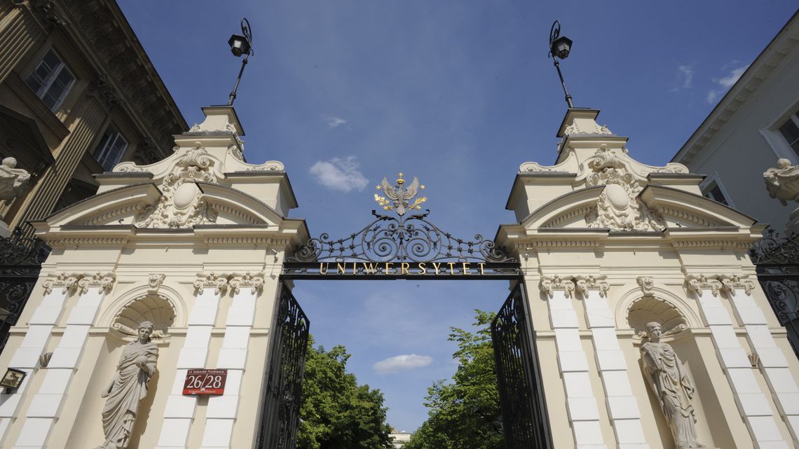 Brama główna Uniwersytetu Warszawskiego