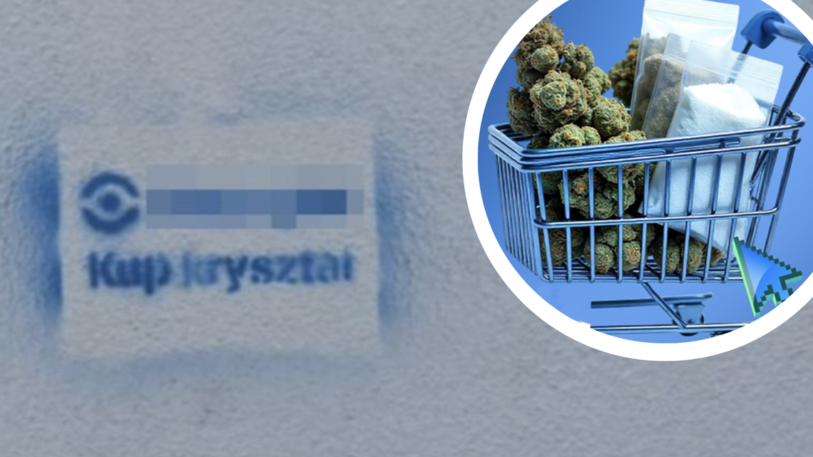 „Kup kryształ”. Na Targówku reklamuje się internetowy sklep z narkotykami. Mieszkańcy są bezradni?