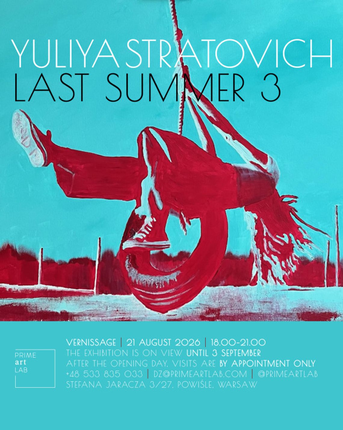 „Last summer” w Warszawie. Wernisaż prac Julii Stratowicz już dziś. „Last summer” w Warszawie. Wernisaż prac Julii Stratowicz już dziś.