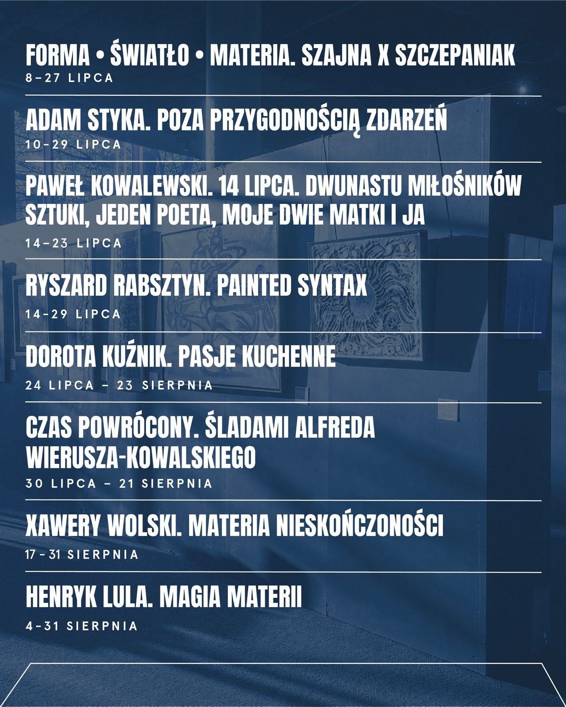 Lato ze sztuką przy Pięknej. Osiem bezpłatnych wystaw w „DESA Unicum”