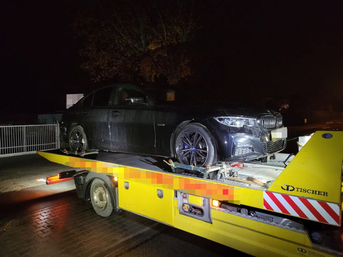 Policjanci w czasie wolnym od służby ujęli przestępcę i zabezpieczyli samochód
