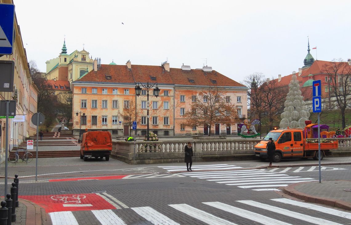Mariensztat czeka wielka metamorfoza. Warszawa chce przebudować rynek i okoliczne ulice.