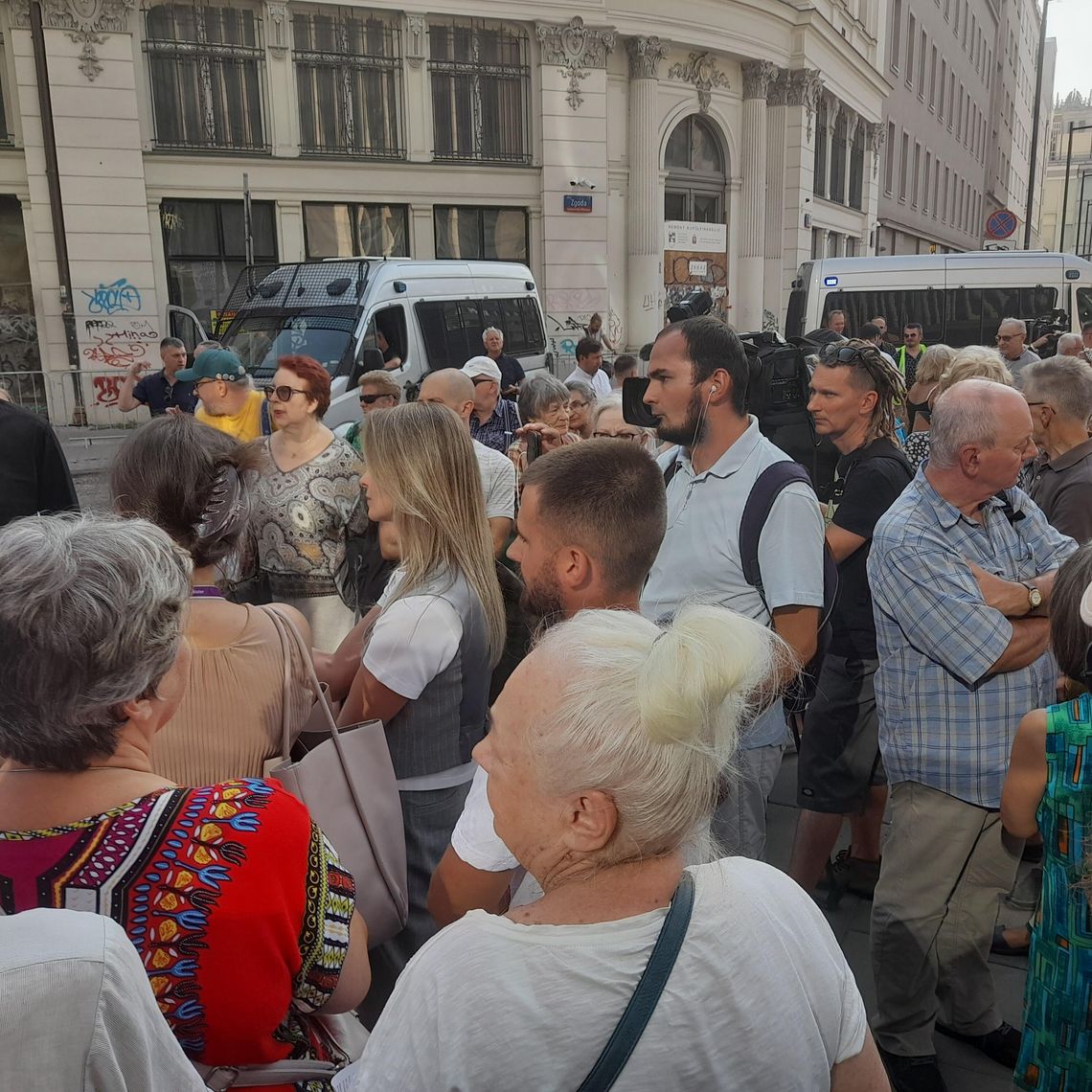 Protest przeciw polityce transportowej ratusza