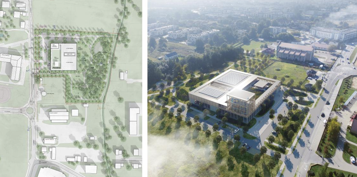 Na Białołęce wybudują nową pływalnię. Inwestycja za 92 mln zł ma powstać do połowy 2027 roku