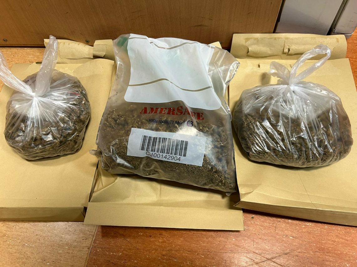 Policjanci zabezpieczyli ponad 2 kg narkotyków