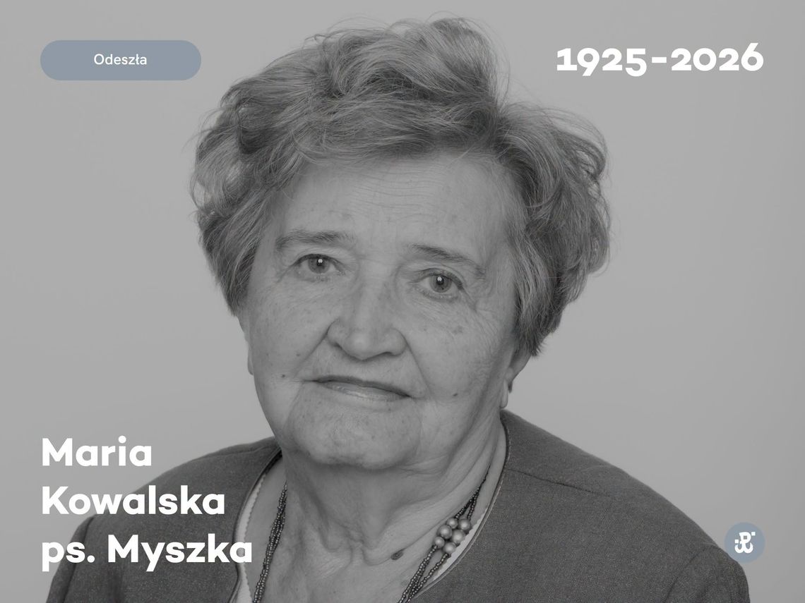 Nie żyje Maria Kowalska ps. „Myszka”. Sanitariuszka pułku „Baszta” miała 100 lat. Nie żyje Maria Kowalska ps. „Myszka”. Sanitariuszka pułku „Baszta” miała 100 lat.
