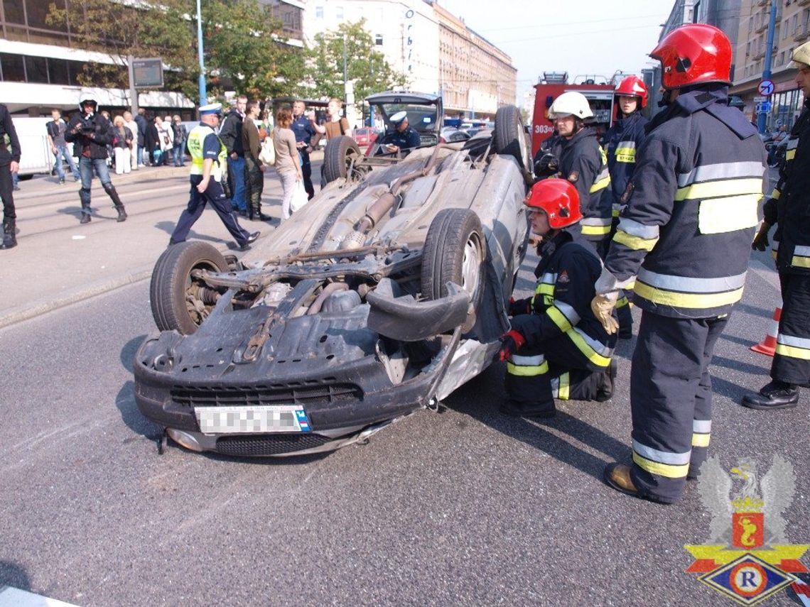 Wypadek na al. Jerozolimskich.
