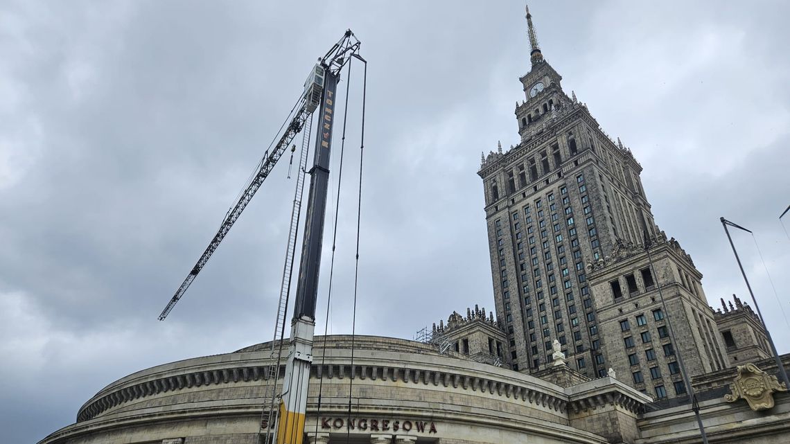 Niemal pół miliarda złotych. Koszty remontu Sali Kongresowej cały czas rosną