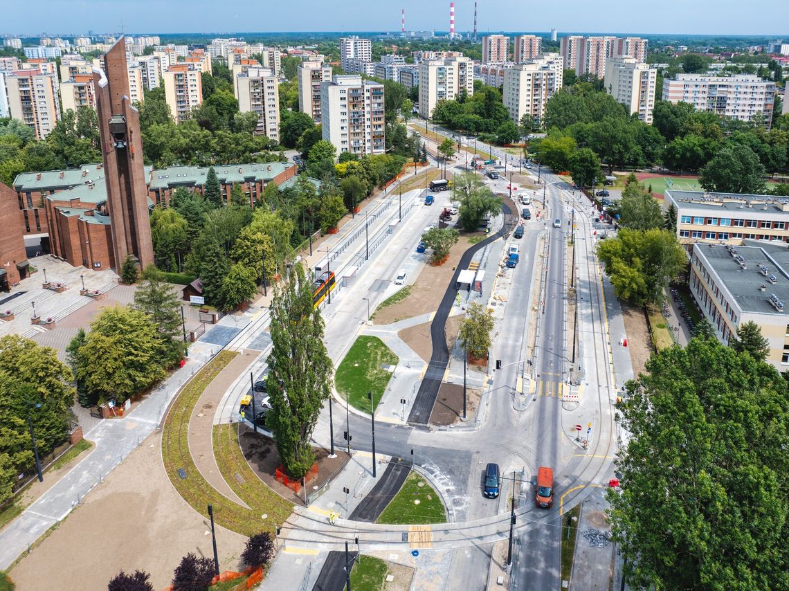 Pętla tramwajowa na Stegnach