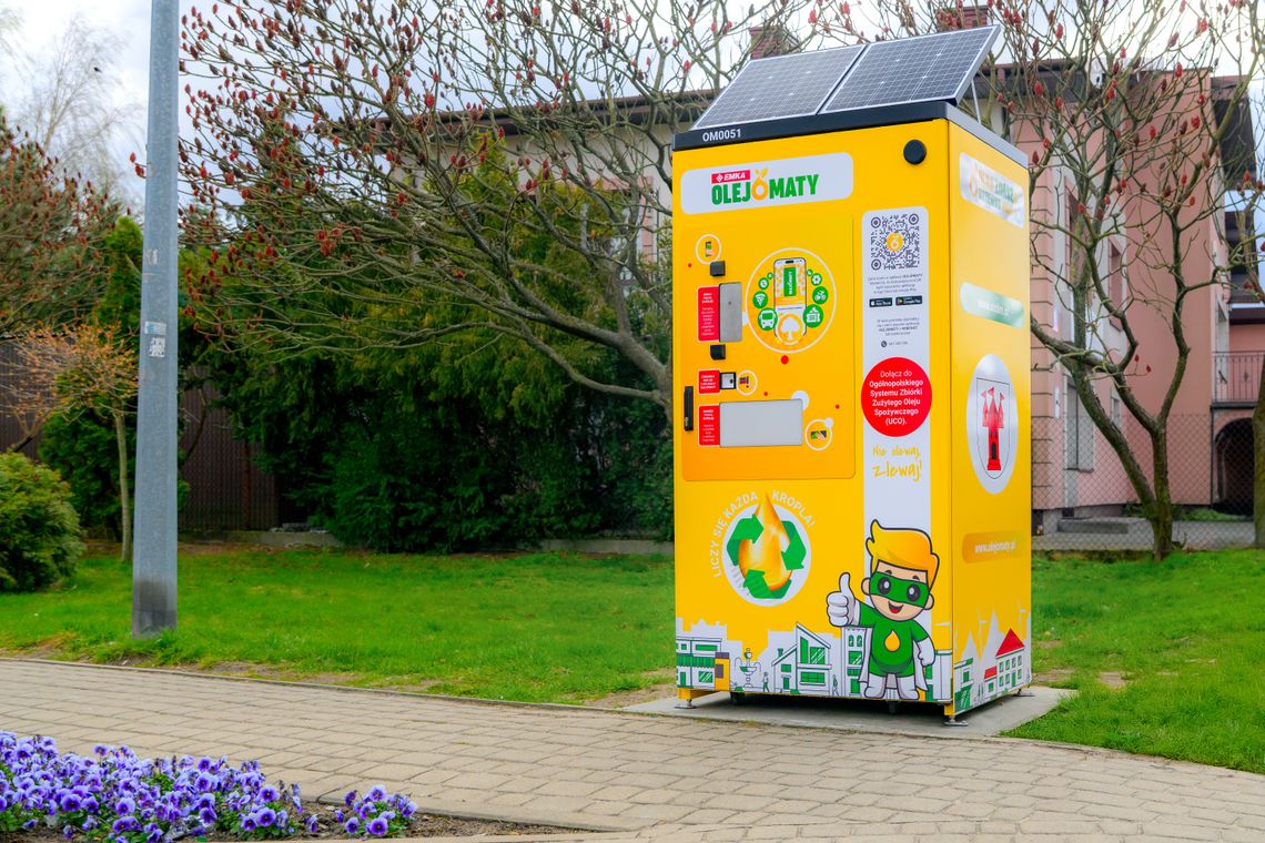 Olejomaty w Warszawie? Automaty mają pomóc w recyklingu oleju kuchennego