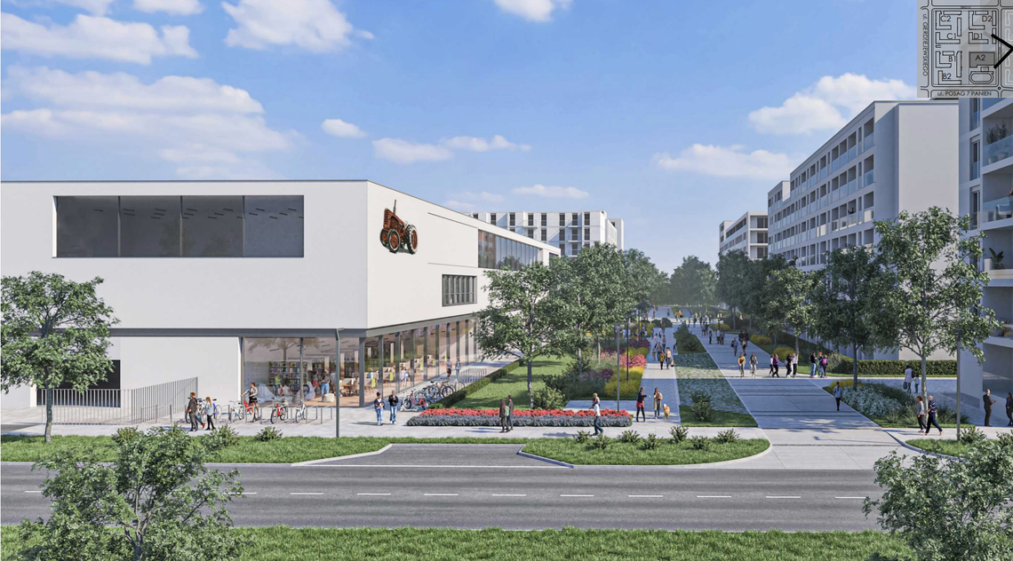 Osiedle w miejscu hali Ursusa. Prawie półtora tysiąca mieszkań i szkoła w gratisie. „To kusząca oferta”