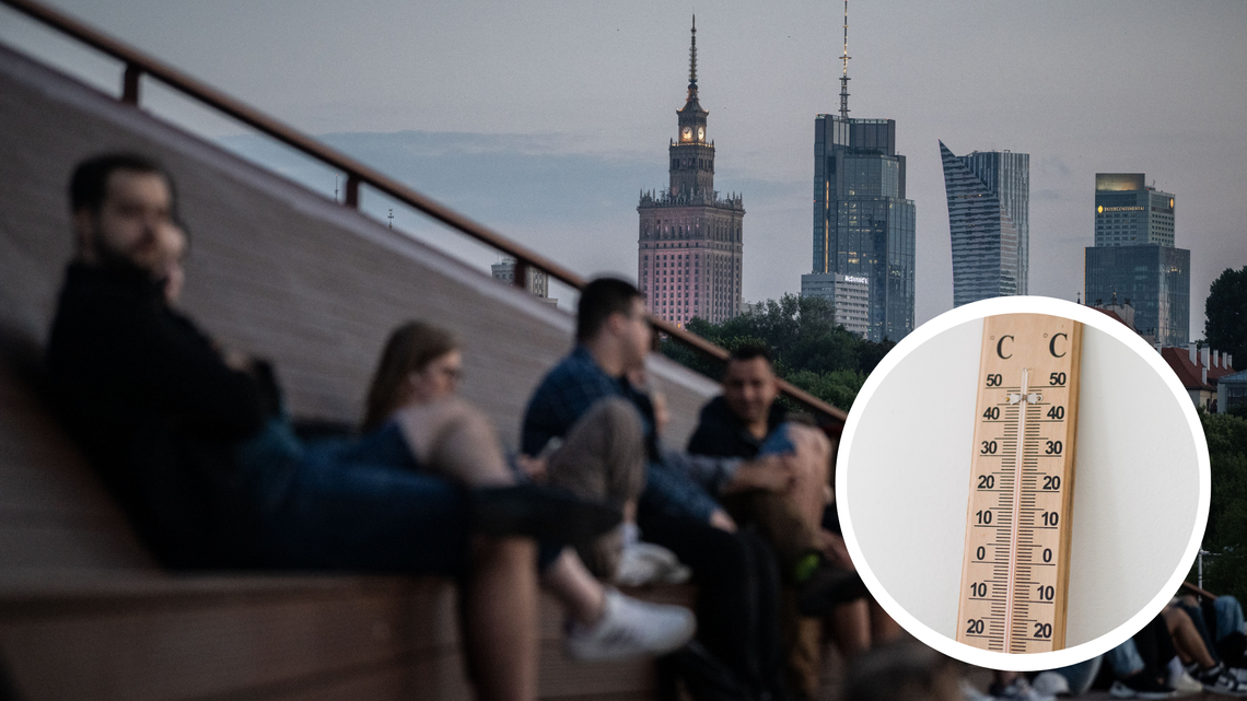 Rekordowo ciepła noc w stolicy / zdj. ilustracyjne