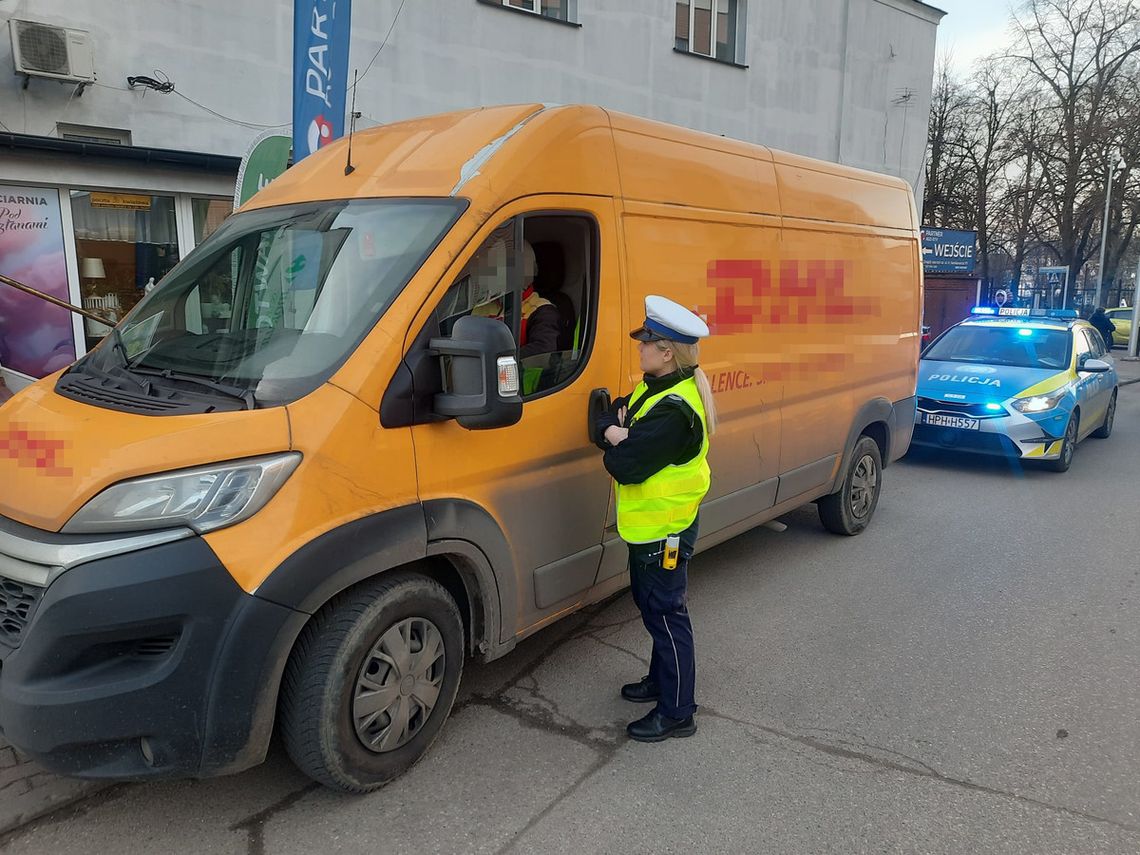 Mazowiecka policja przeprowadziła akcję kontroli kurierów