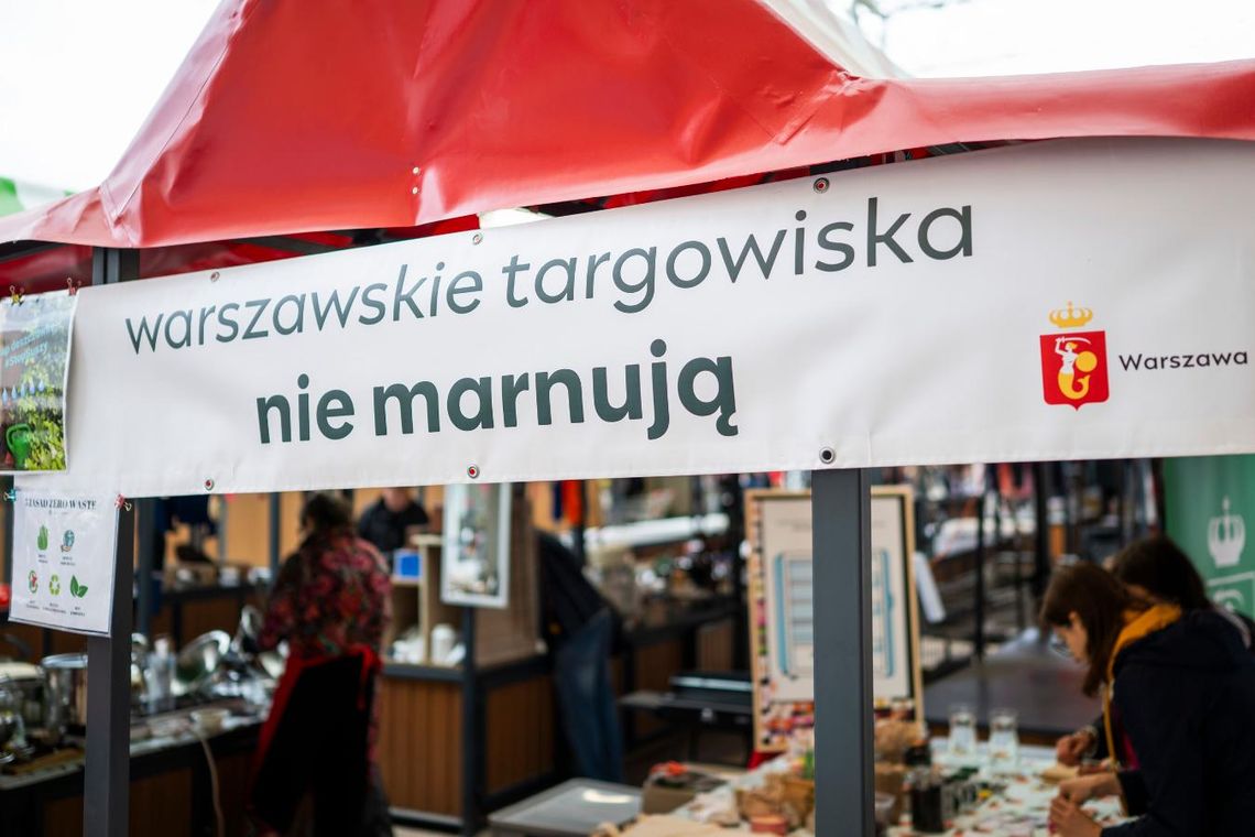 Po wakacjach wraca „Warszawskie targowiska nie marnują” Po wakacjach wraca „Warszawskie targowiska nie marnują”