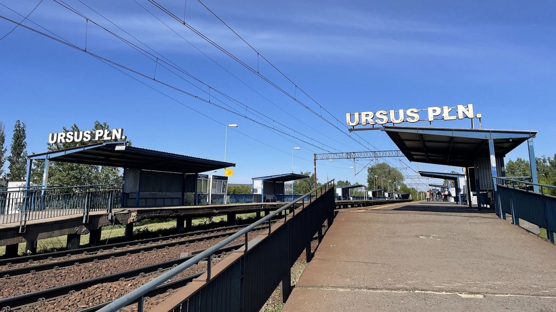 Pociągi nie zatrzymują się na stacji Warszawa Ursus Północny. Ruszył remont