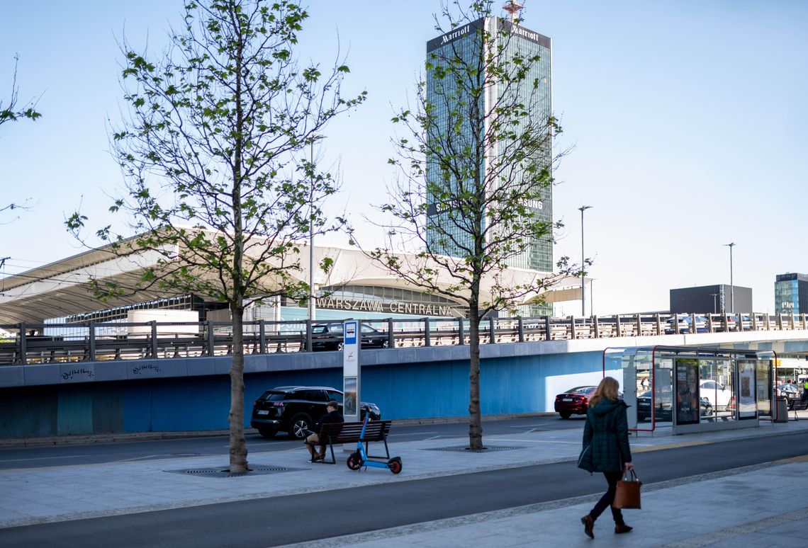 Dworzec Centralny w Warszawie - będzie podziemne połączenie z Varso Tower.