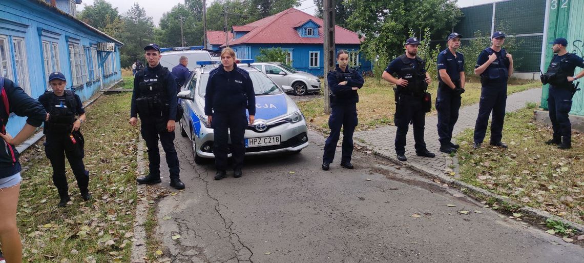 Policja na Osiedlu Przyjaźń