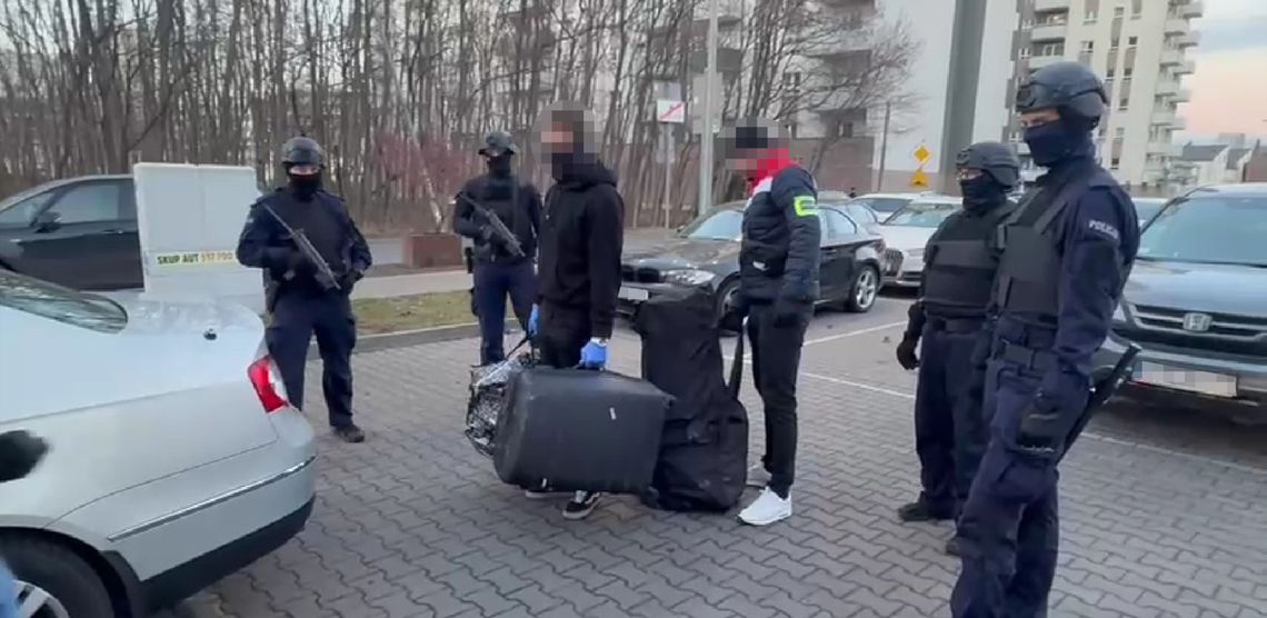 Akcja policji wymierzona w stołeczny narkobiznes