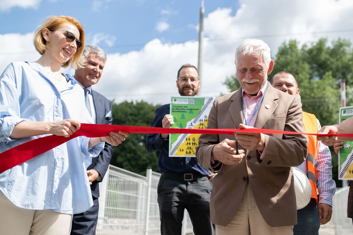 Nowe przejście do Olszynki Grochowskiej w Warszawie