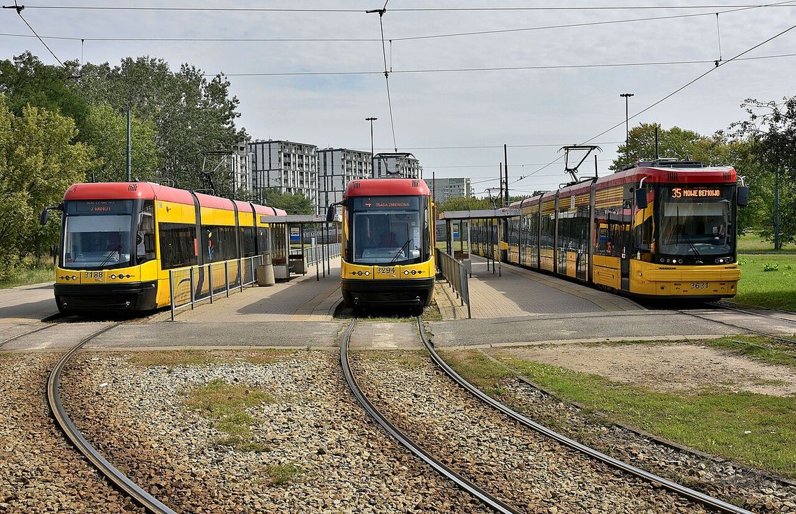 Remont torowiska na Puławskiej. Tramwaje nie dojadą do pętli „Wyścigi”