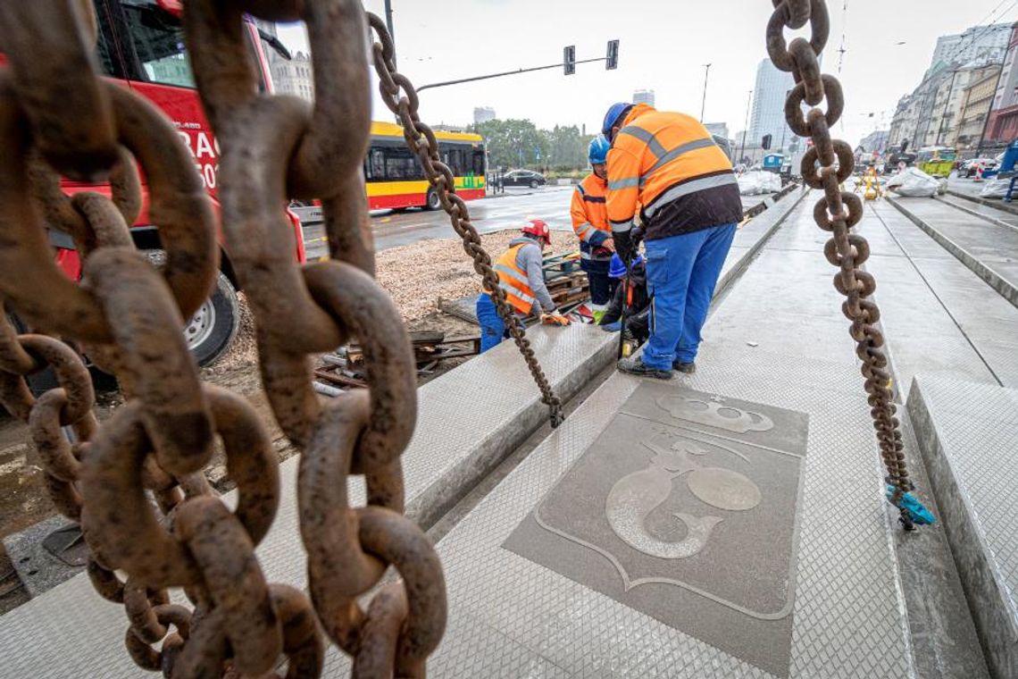 Remont torowiska w Alejach Jerozolimskich. Tramwaje wrócą na początku sierpnia. Remont torowiska w Alejach Jerozolimskich. Tramwaje wrócą na początku sierpnia.