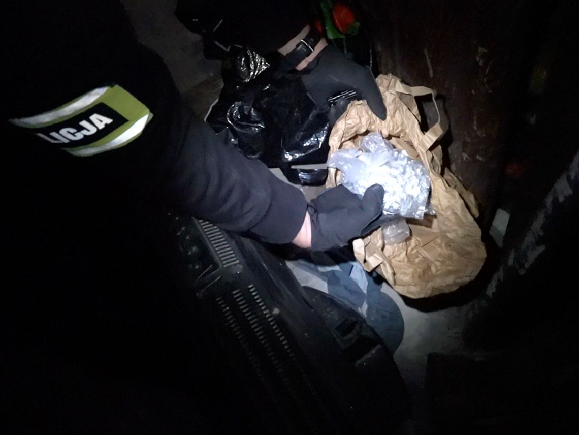 Policjanci przeprowadzili akcję wymierzoną w przestępczość narkotykową