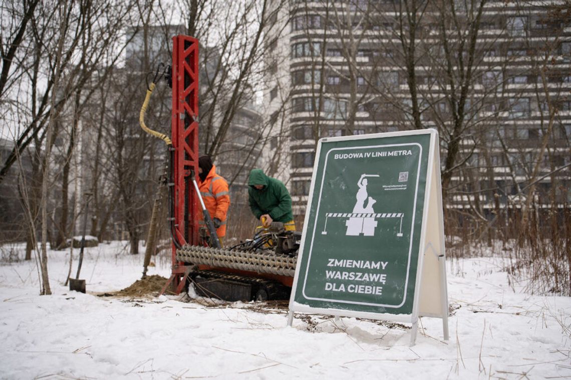 Rozpoczęły się prace przygotowawcze na linii metra M4 Rozpoczęły się prace przygotowawcze na linii metra M4