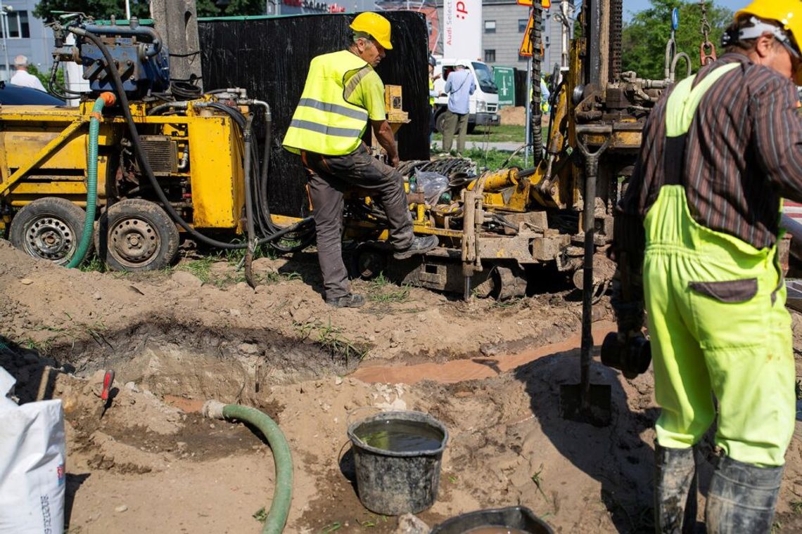 Ruszyły badania geologiczne pod budowę linii metra M4 na Białołęce
