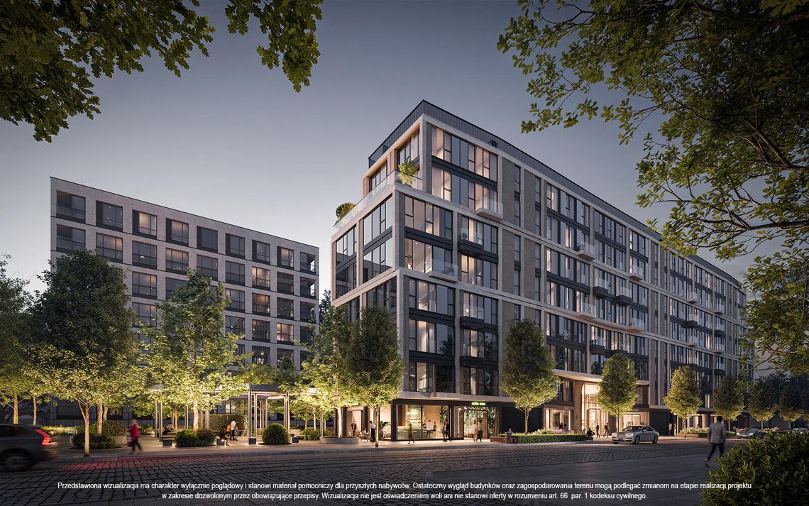 Spółka Roberta Lewandowskiego wyremontuje ul. Chłodną. Obok postawi ekskluzywny apartamentowiec