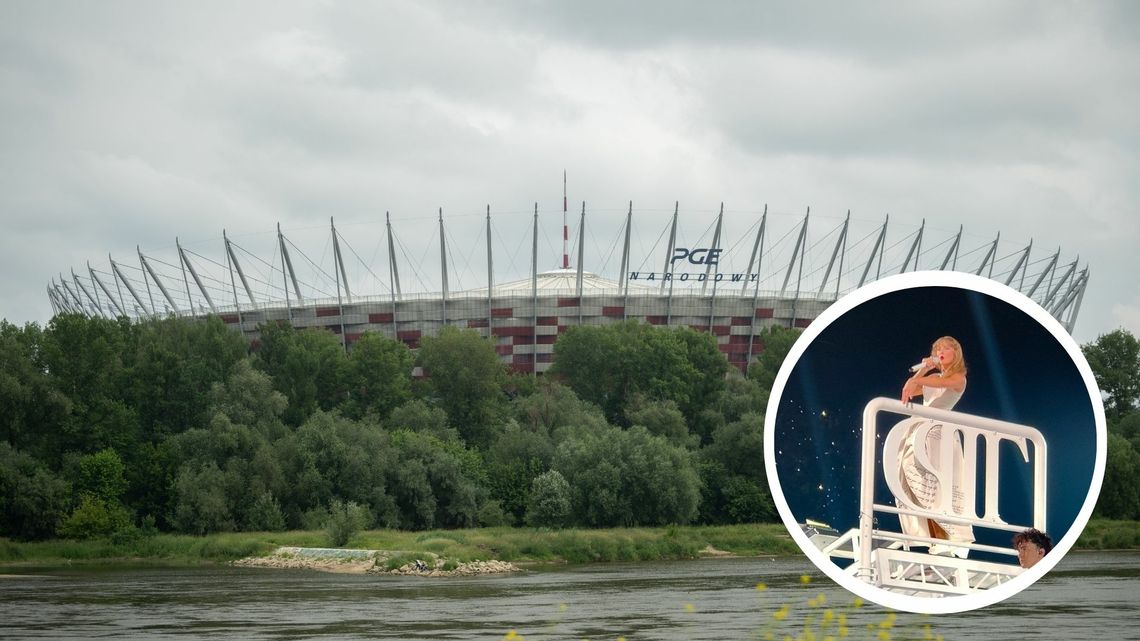 Stadion Narodowy - tu zagra Taylor Swift. Koncert Taylor Swift.