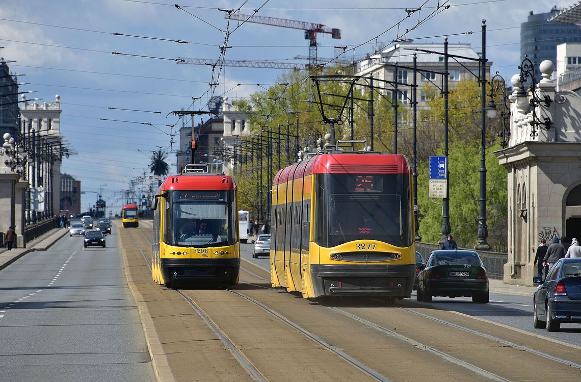 Tramwaje wróciły na Most Poniatowskiego. Zakończył się ważny etap remontu. Tramwaje wróciły na Most Poniatowskiego. Zakończył się ważny etap remontu.