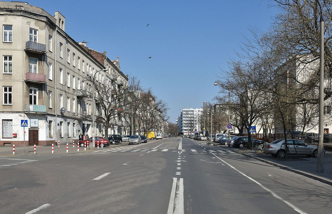 Ulica Wileńska na Pradze-Północ w Warszawie.