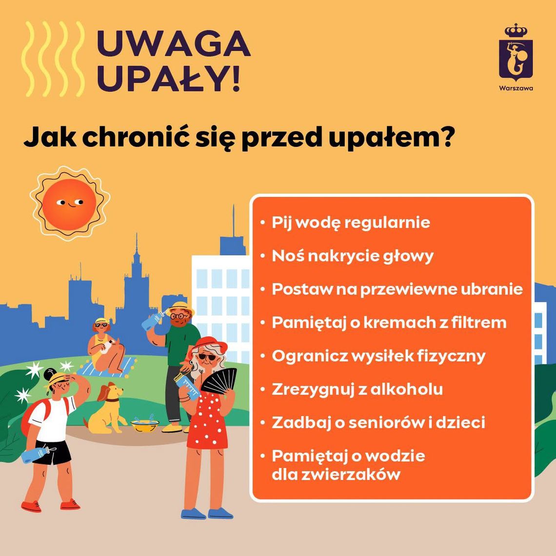 Upały w Warszawie. Gdzie znaleźć miejskie poidełka i zraszacze? Upały w Warszawie. Gdzie znaleźć miejskie poidełka i zraszacze?