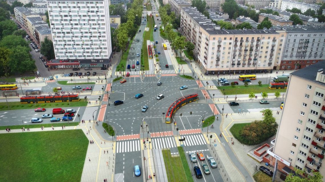 Utrudnienia na Grójeckiej. Nowy etap budowy tramwaju do Dworca Zachodniego