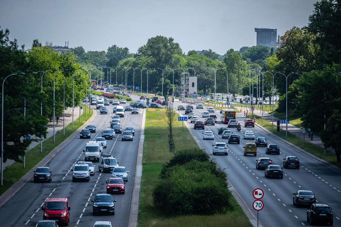 Warszawa jest najbardziej zakorkowanym miastem w Polsce