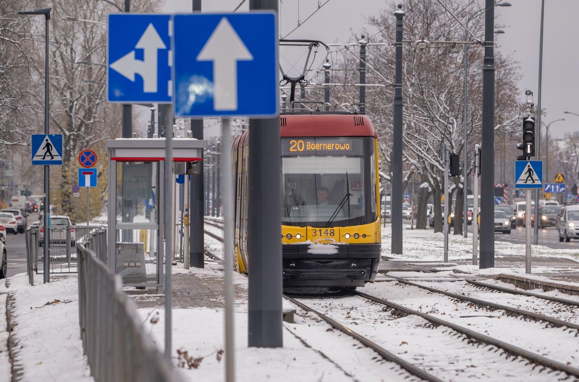 Tramwaj w Warszawie - zdjęcie poglądowe.