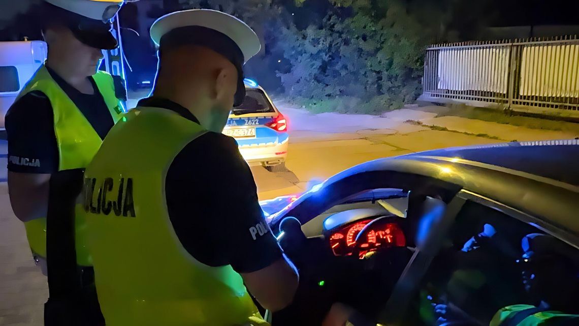 Kontrola drogowa w Warszawie