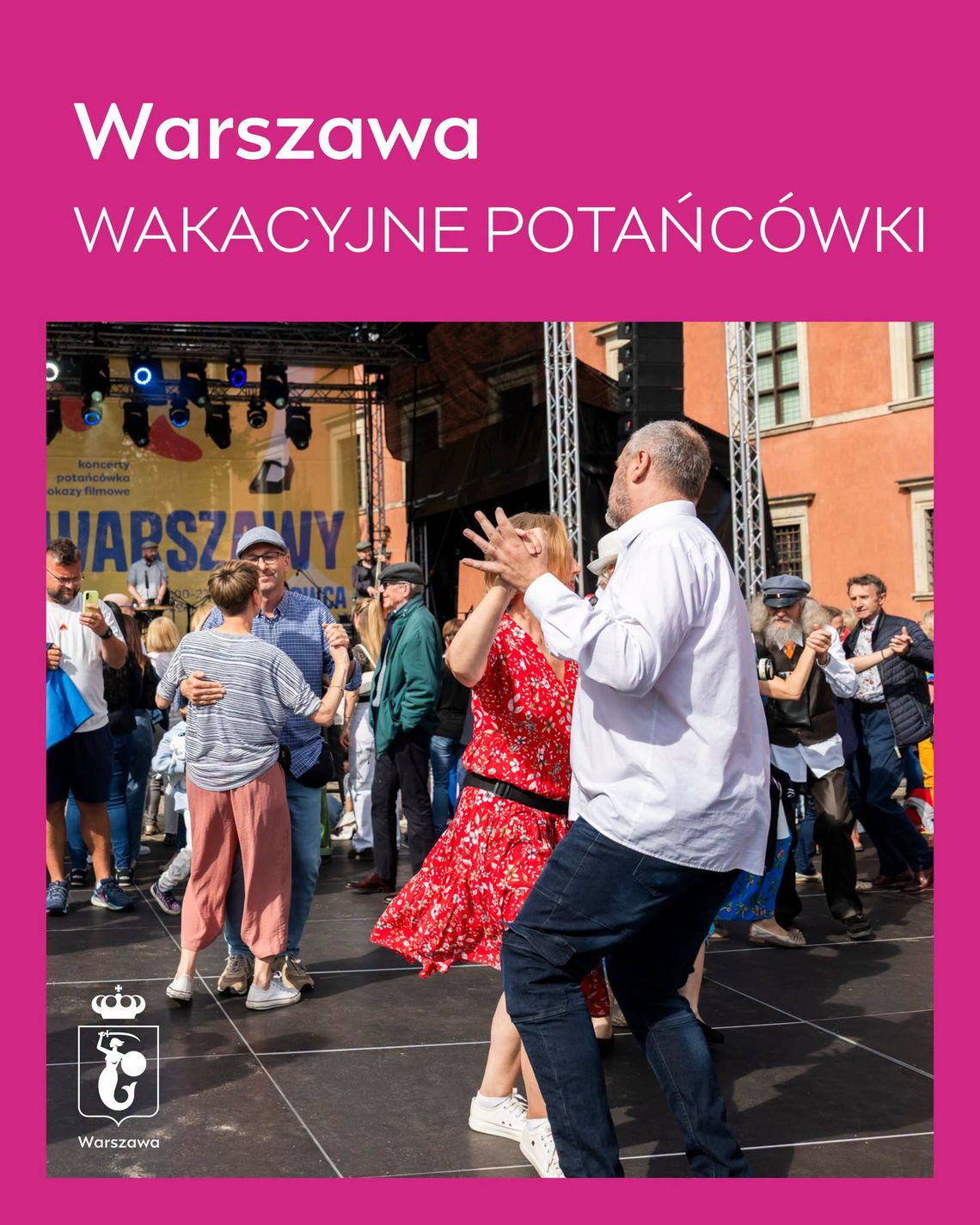 Warszawa zatańczy w sierpniu. Potańcówki w parkach, ogrodach i na miejskich placach.